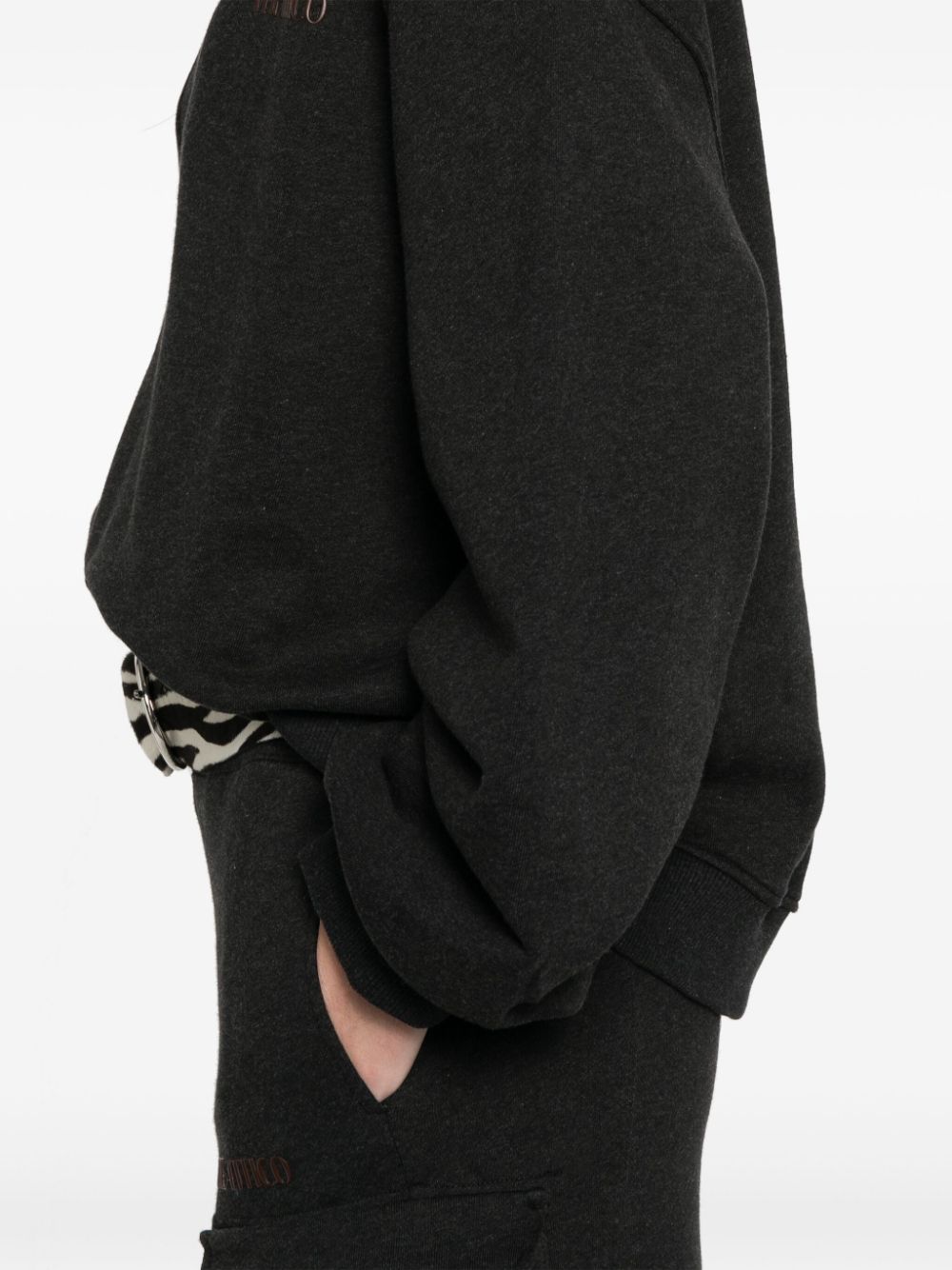 The Attico Sweaters Black