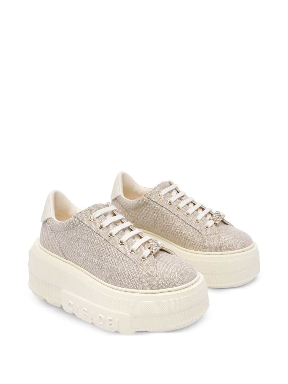 Casadei Sneakers Golden