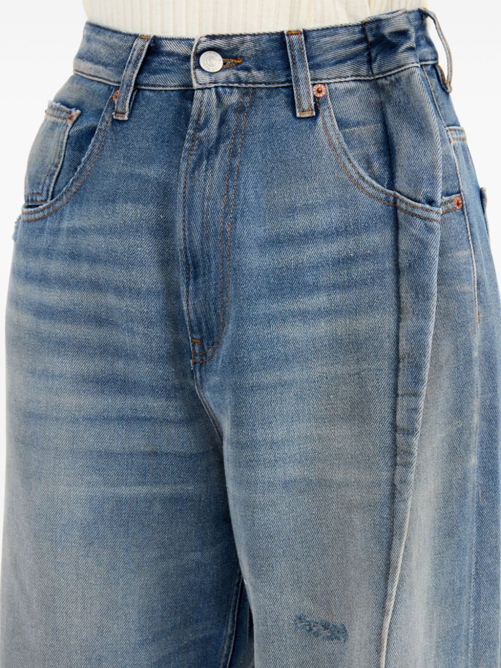 MM6 Maison Margiela Jeans Clear Blue