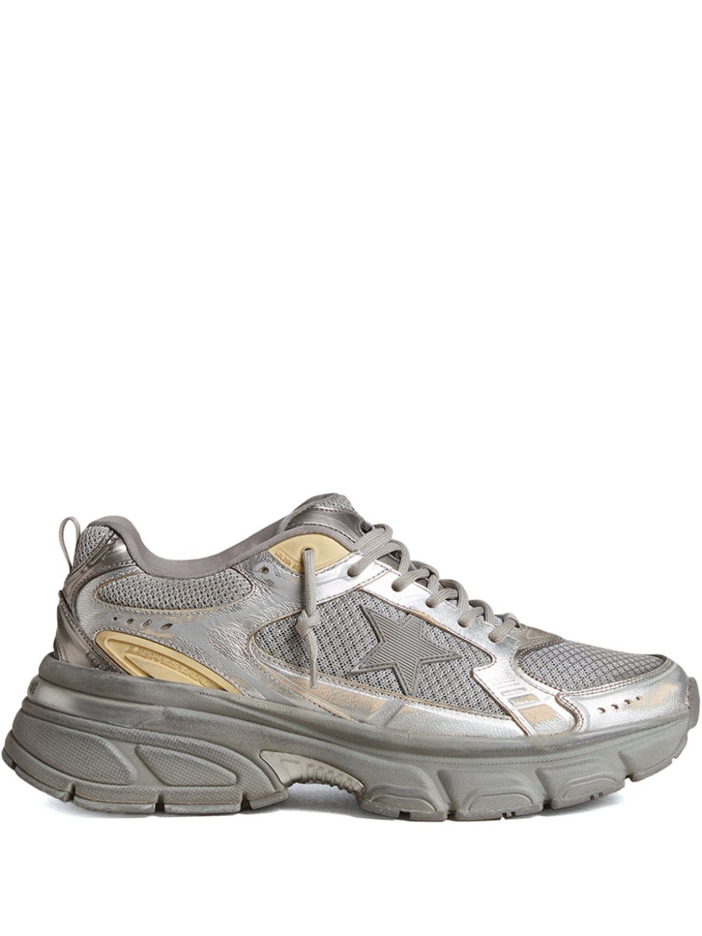 Golden Goose Sneakers Silver