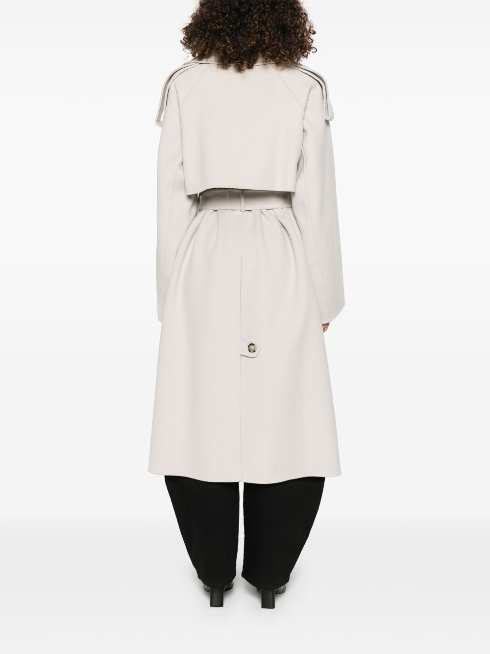 SPORTMAX PRE Coats Dove Grey