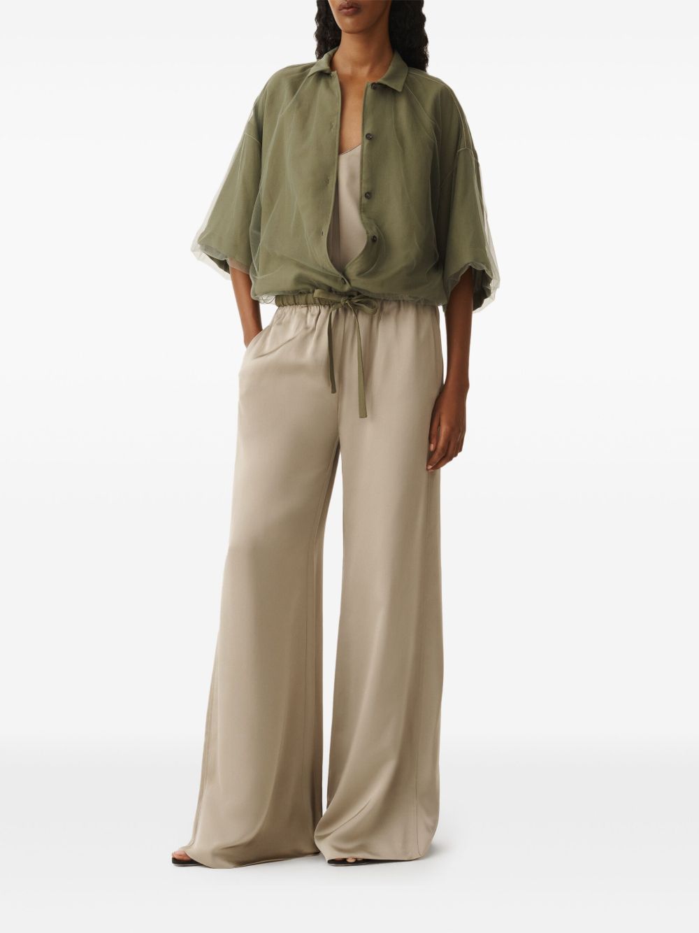 Fabiana Filippi Trousers Beige