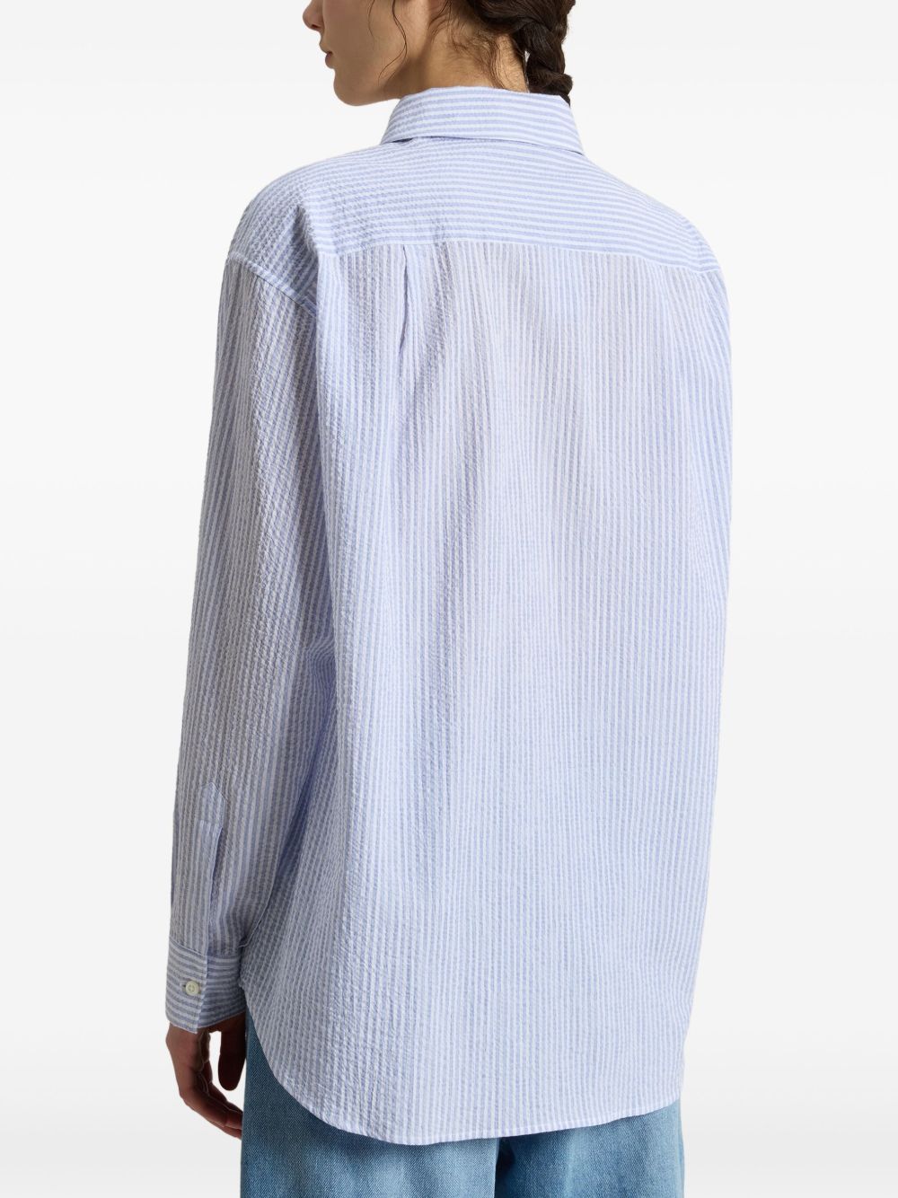 Woolrich Shirts Clear Blue