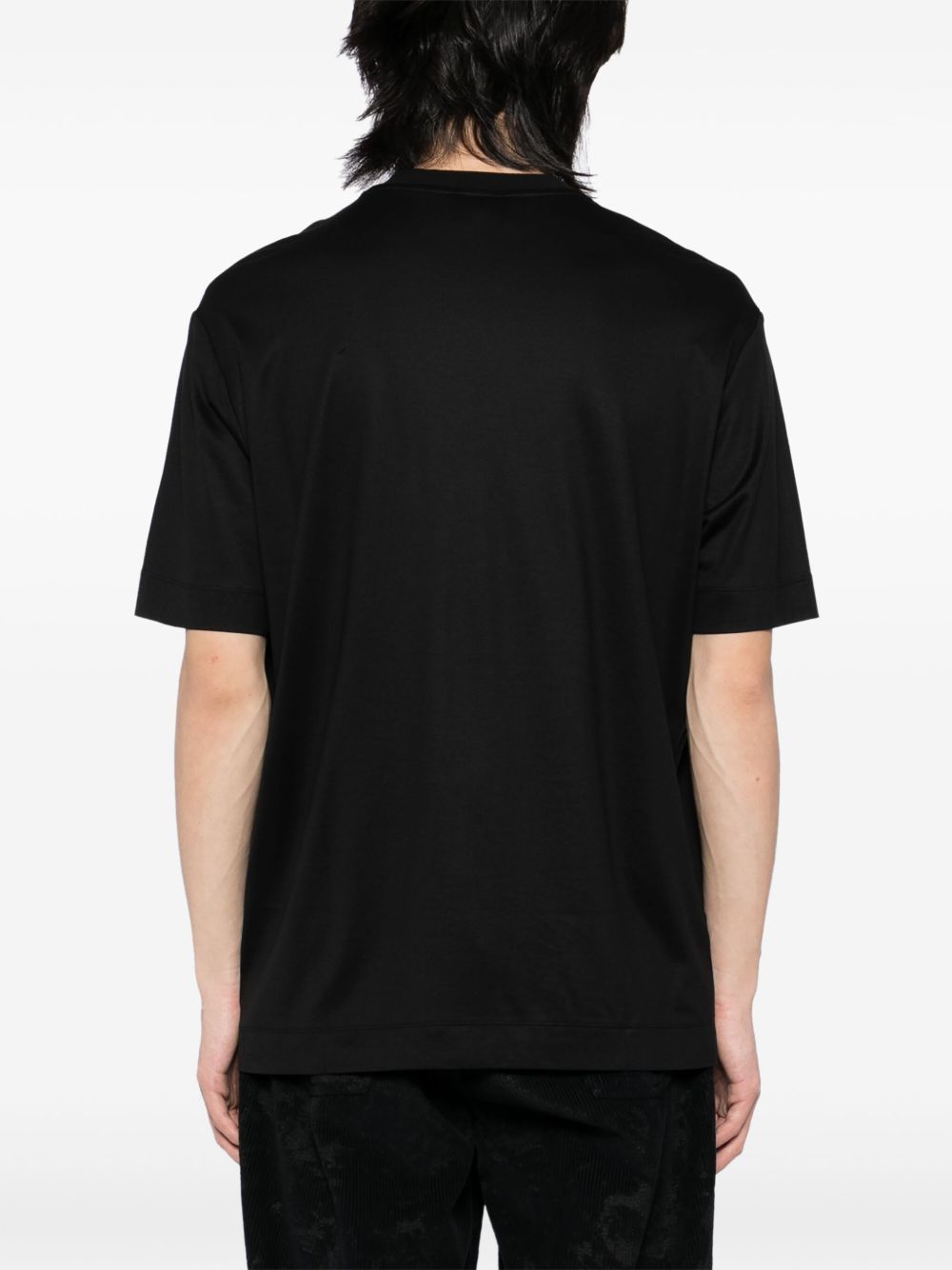 Emporio Armani T-shirts and Polos Black