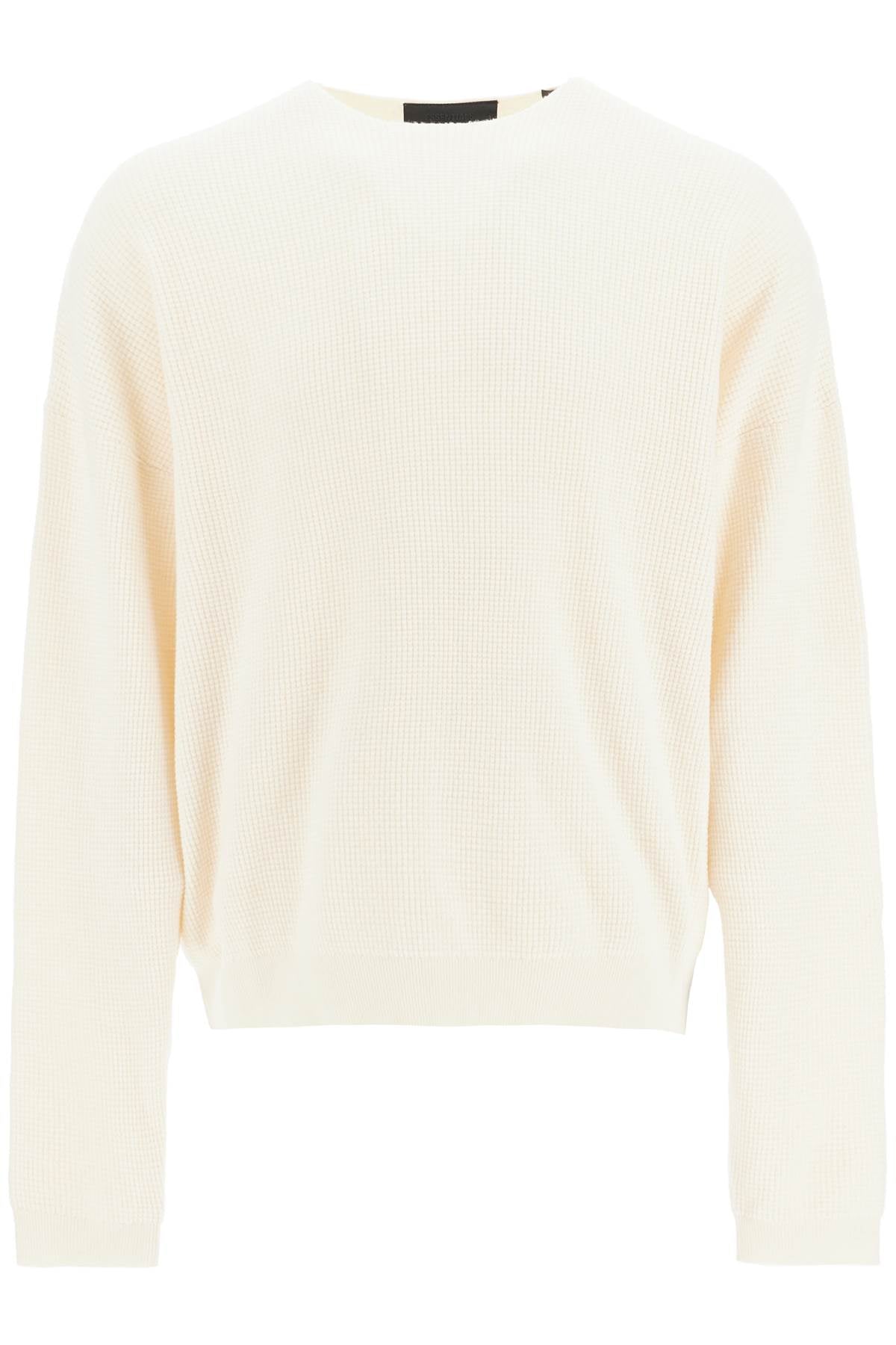 Fear Of God ESSENTIALS waffle crew neck pul