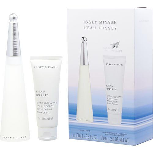 Issey Miyakel'Eau D'Isseyedt Spray 3.3 Oz & Body Cream 2.6 Oz (Travel Offer)