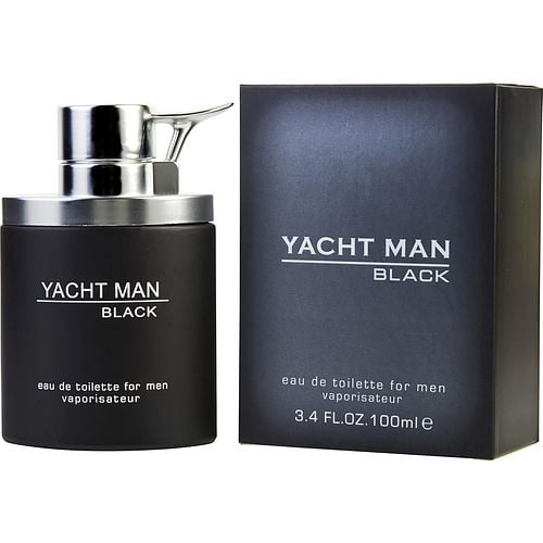 Myrurgia Yacht Man Black Edt Spray 3.4 Oz For Men