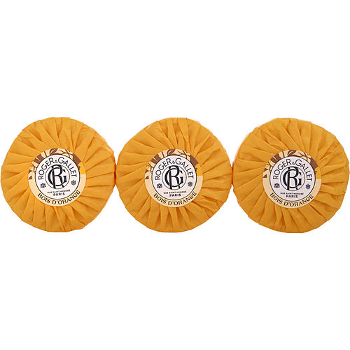 Roger & Gallet Roger & Gallet Bois D'Orange Soap - Box Of Three And Each Is 3.5 Oz