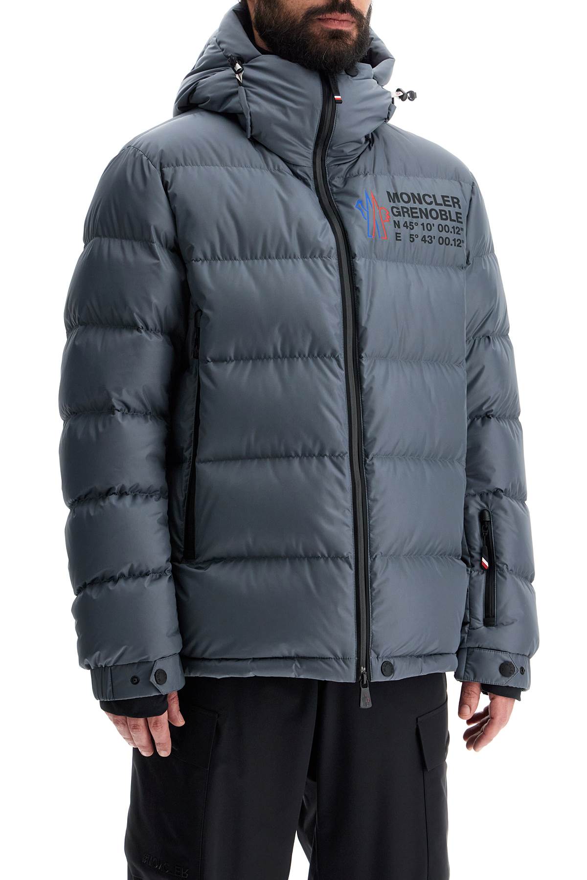 Moncler Grenoble isorno hooded down jacket