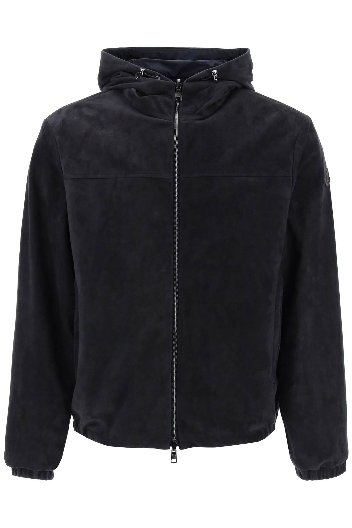 Moncler Moncler reversible suede frejus jacket in