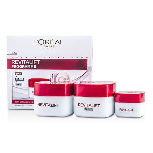 L'Oreal L'Oreal Revital Lift Programme: Day Cream + Eye Cream + Night Cream --3Pcs For Women