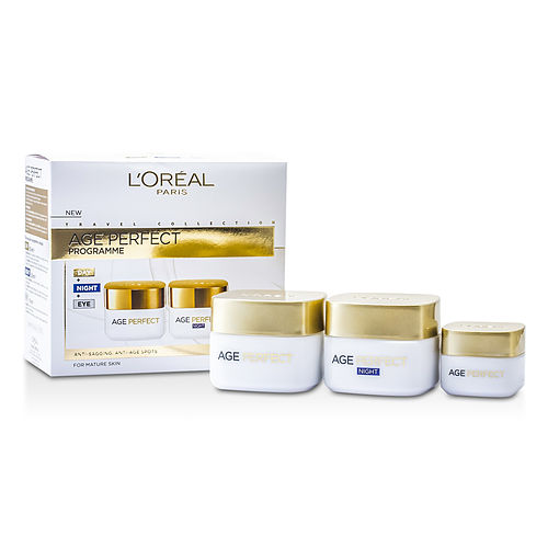 L'Oreal L'Oreal Age Perfect Programme: Day Cream + Eye Cream + Night Cream --3Pcs