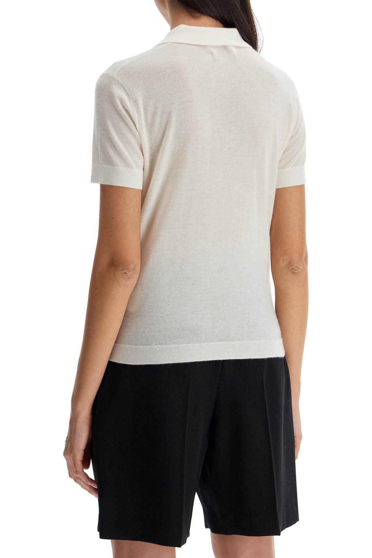 Lisa Yang cashmere nai polo shirt