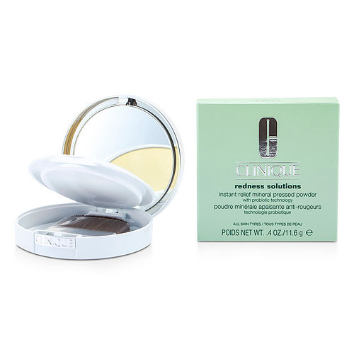 Cliniquecliniqueredness Solutions Instant Relief Mineral Pressed Powder  --11.6G/0.4Oz