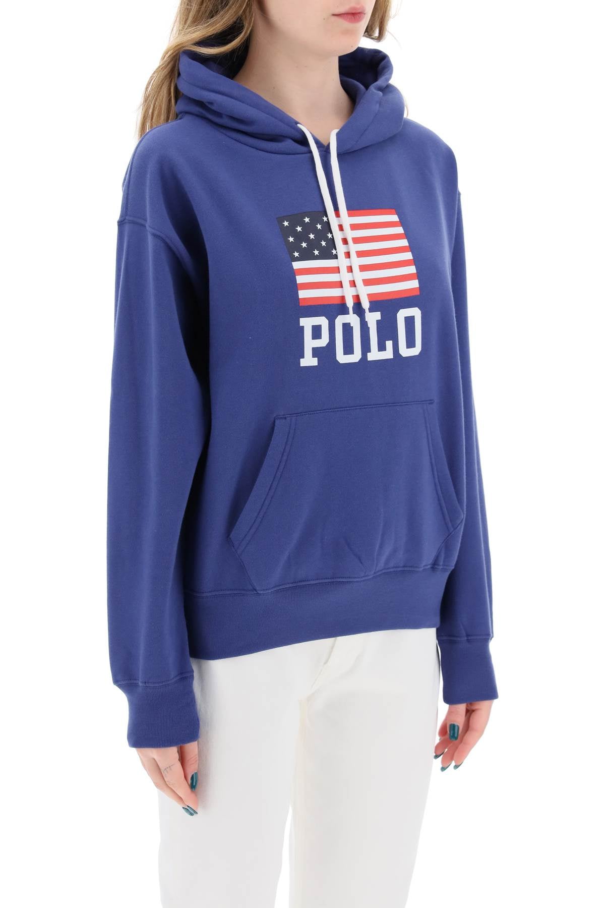 Polo Ralph Lauren Polo Ralph Lauren hooded sweatshirt with flag print