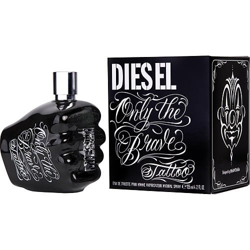 Diesel Diesel Only The Brave Tattoo Edt Spray 4.2 Oz