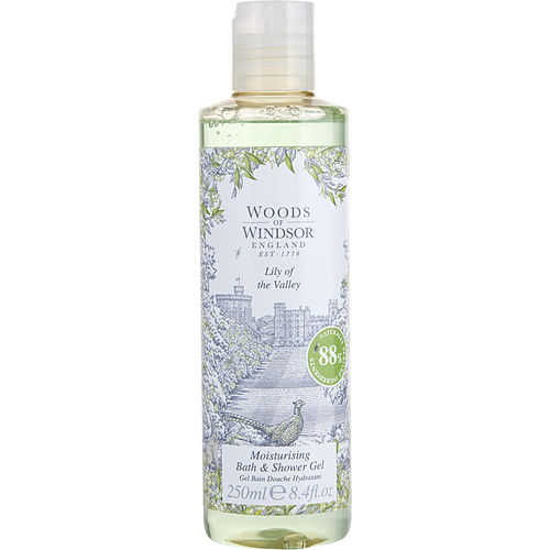 Woods Of Windsor Woods Of Windsor Lily Of The Valley Moisturizing Bath & Shower Gel 8.4 Oz For Women