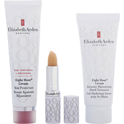 Elizabeth Ardenelizabeth Ardeneight Hour Cream Beauty Must-Haves Set: Skin Protectant 1.7 Oz + Hand Treatment 2.3 Oz + Lip Protectant Stick 0.13 Oz --3Pcs