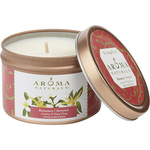 Romance Aromatherapy Romance Aromatherapy One 2.5X1.75 Inch Tin Soy Aromatherapy Candle.  Combines The Essential Oils Of Ylang Ylang & Jasmine To Create Passion And Romance. Burns Approx. 15 Hrs.