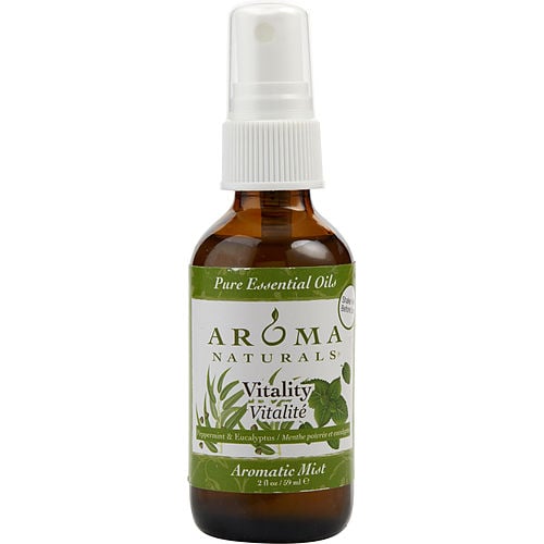 Vitality Aromatherapy Vitality Aromatherapy Aromatic Mist Spray 2 Oz. Uses The Essential Oils Of Peppermint & Eucalyptus To Create A Fragrance That Is Stimulating And Revitalizing.
