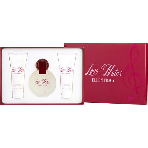 Ellen Tracyellen Tracy Love Noteseau De Parfum Spray 3.4 Oz & Body Lotion 3.4 Oz & Shower Gel 3.4 Oz