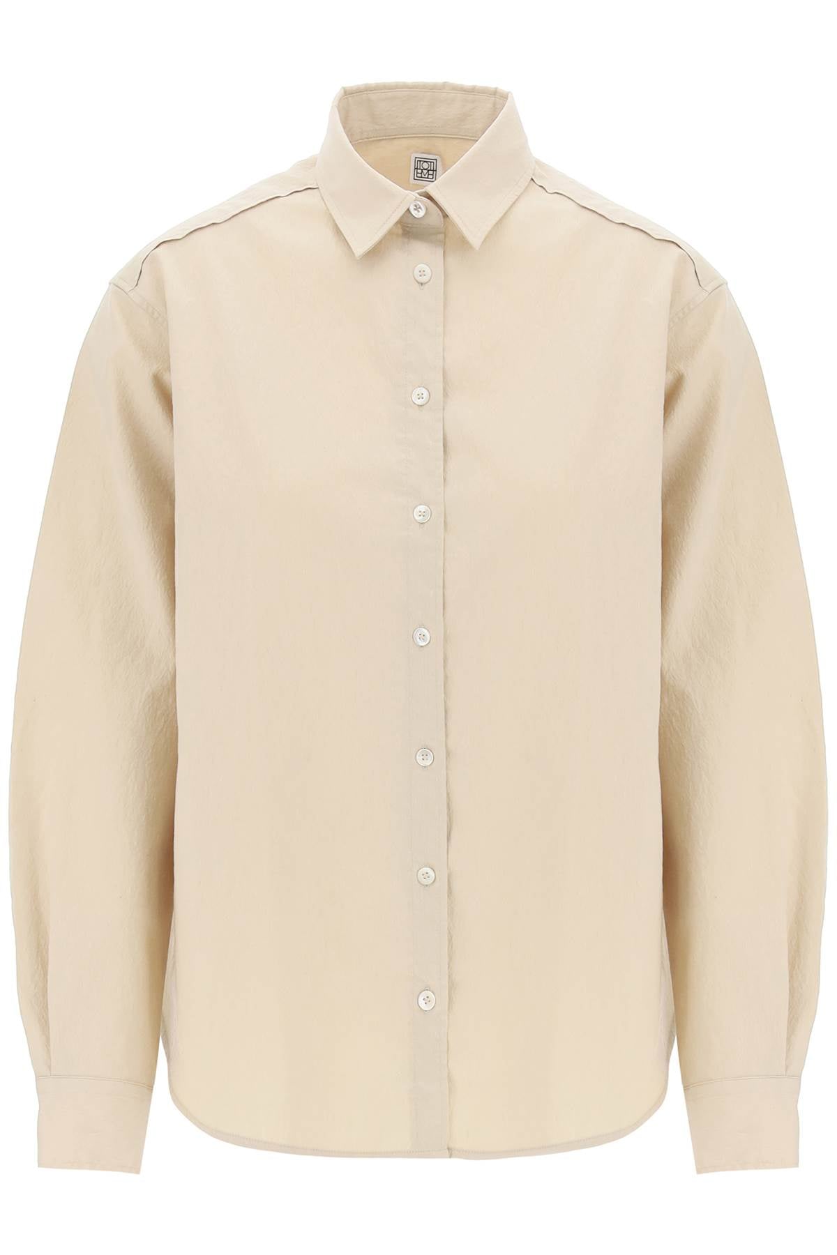 Toteme "signature crinkled fabric shirt