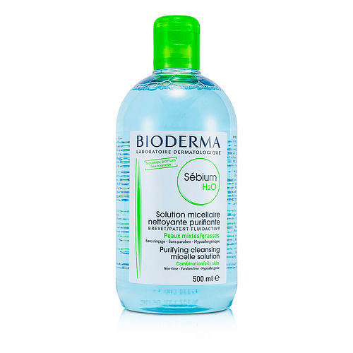 Biodermabiodermasebium H2O Purifying Cleansing Micelle Solution (For Combination/Oily Skin) --500Ml/16.7Oz