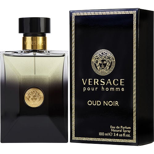 Gianni Versace Versace Pour Homme Oud Noir Eau De Parfum Spray 3.4 Oz