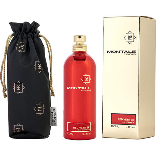 Montale Montale Paris Red Vetiver Eau De Parfum Spray 3.4 Oz
