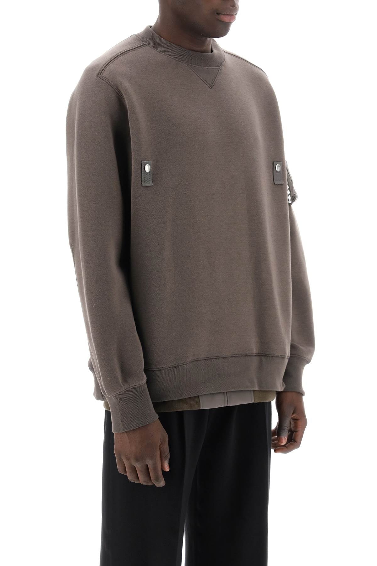 Sacai Sacai double hem sweatshirt