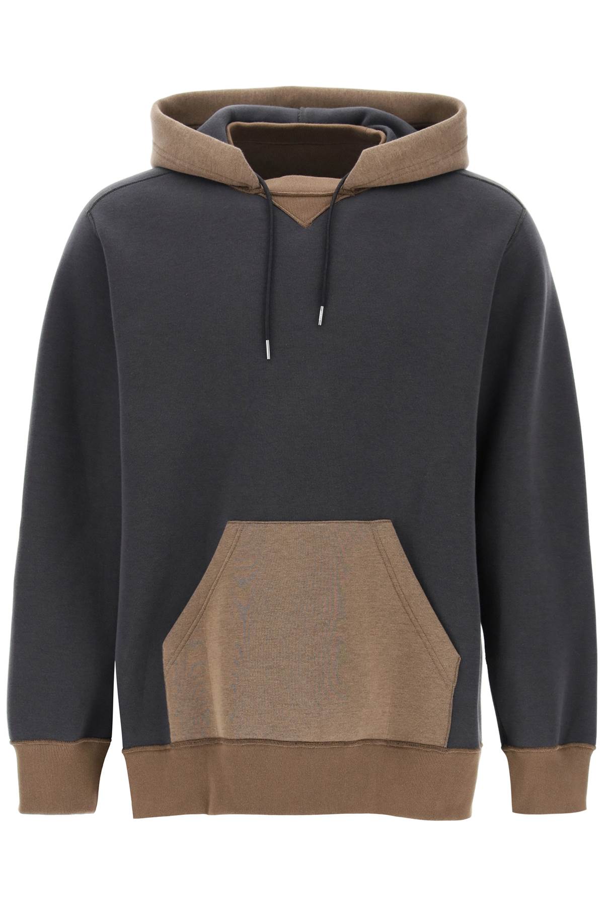 Sacai Sacai hooded sweatshirt with reverse