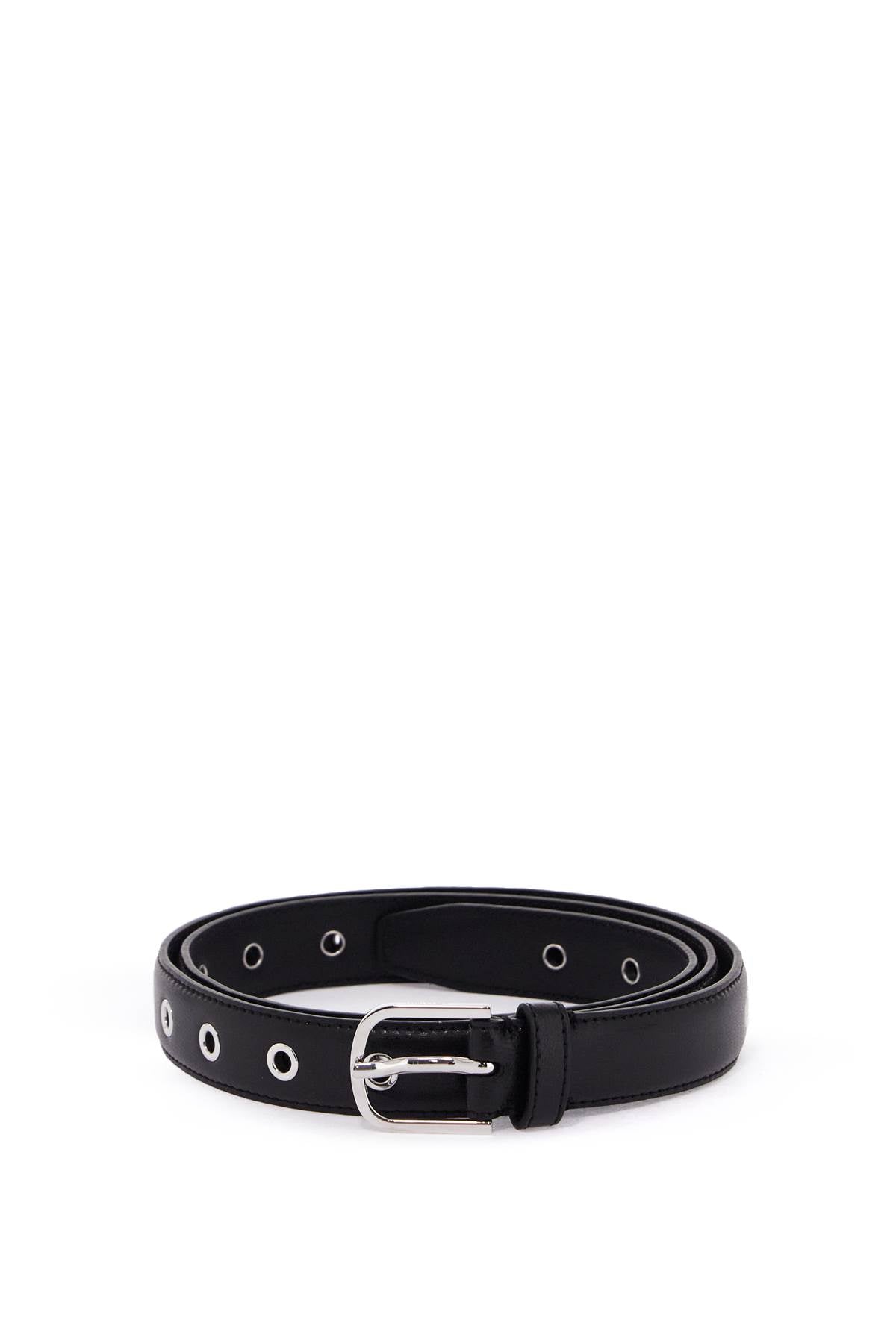 Toteme belt with eyelets