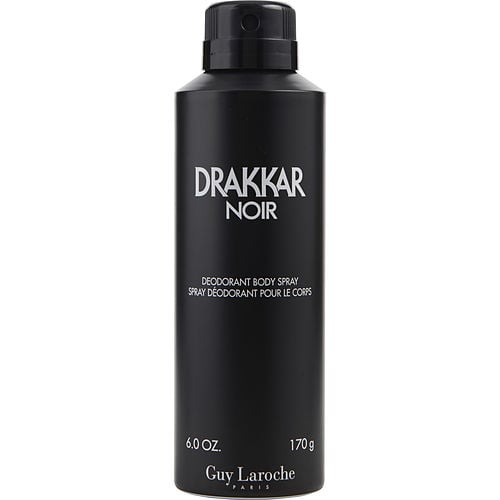 Guy Laroche Drakkar Noir Deodorant Body Spray 6 Oz