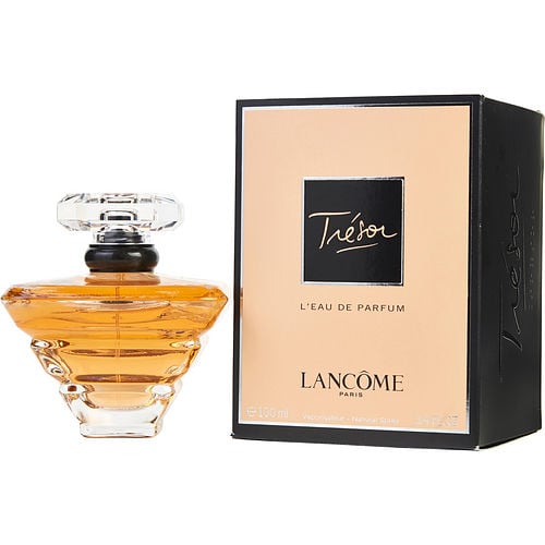 Lancome Tresor Eau De Parfum Spray 3.4 Oz (New Packaging)