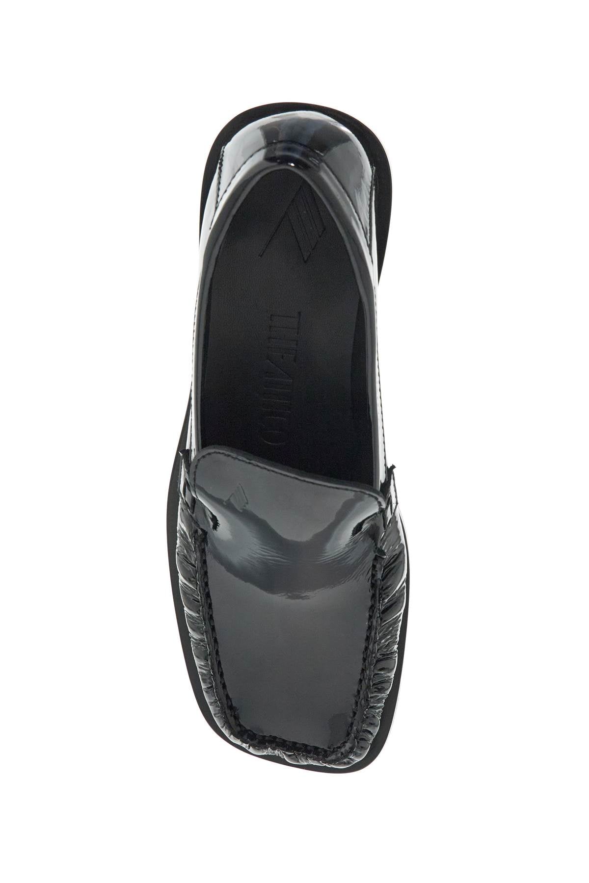 The Attico 'charles patent leather loafers