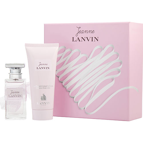 Lanvin Jeanne Lanvin Eau De Parfum Spray 1.7 Oz & Body Lotion 3.3 Oz For Women