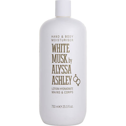 Alyssa Ashleyalyssa Ashley White Muskhand And Body Moisturiser 25.5 Oz