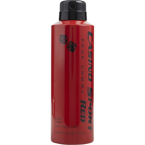 Casino Parfums Casino Sport Red Body Spray 6 Oz