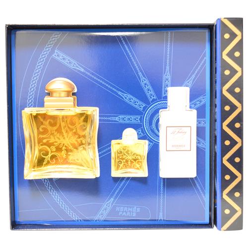 Hermes24 Faubourgeau De Parfum Spray 1.6 Oz & Body Lotion 1.35 Oz & Eau De Parfum 0.25 Oz Mini