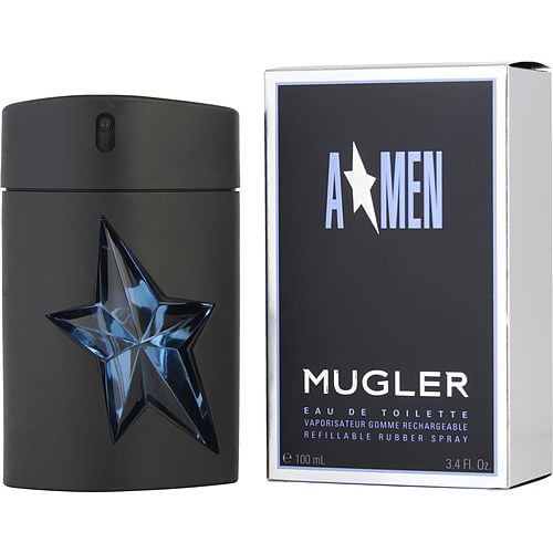 Thierry Mugler Angel Edt Spray Rubber Bottle Refillable 3.4 Oz