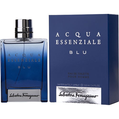 Salvatore Ferragamo Acqua Essenziale Blu Edt Spray 3.4 Oz For Men