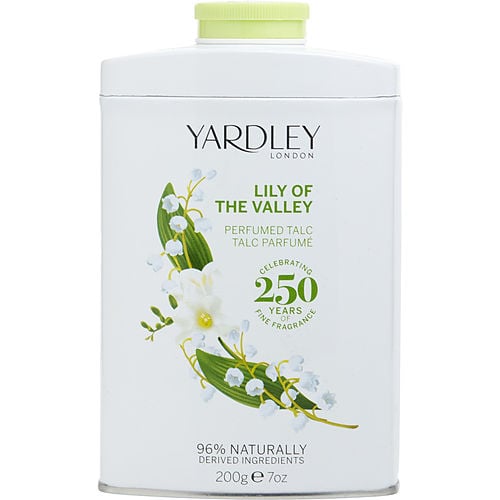 Yardleyyardley Lily Of The Valleyperfumed Talc 7 Oz (New Packaging)