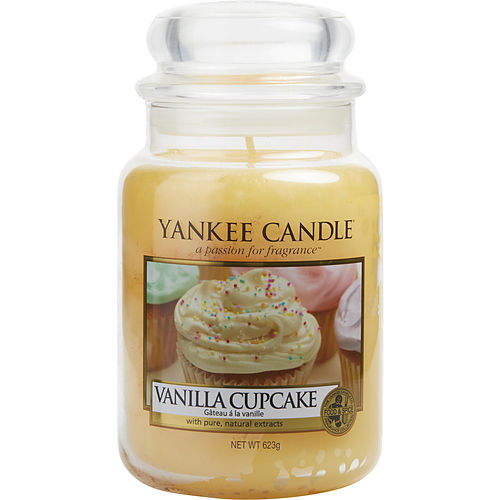 Yankee Candleyankee Candlevanilla Cupcake Scented Large Jar 22 Oz