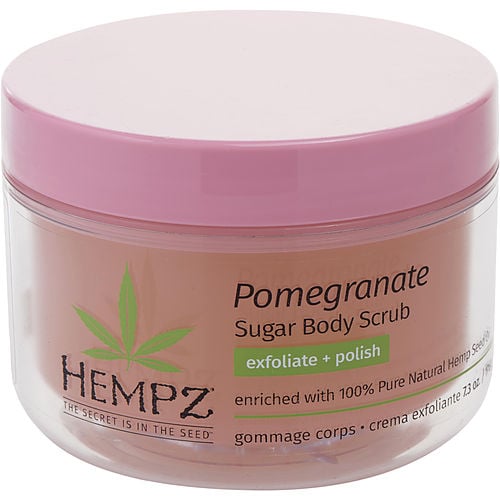 Hempz Hempz Pomegranate Sugar Body Scrub --176G/7.3Oz
