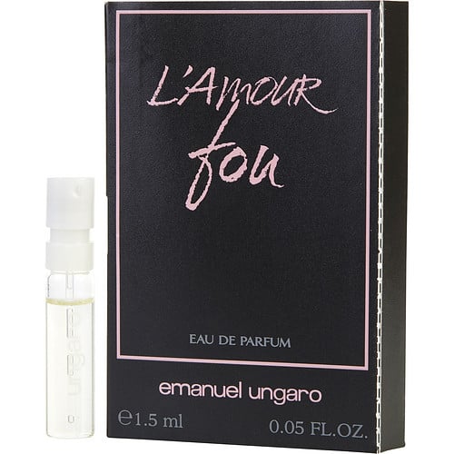 Ungaro L'Amour Fou Eau De Parfum Spray Vial On Card
