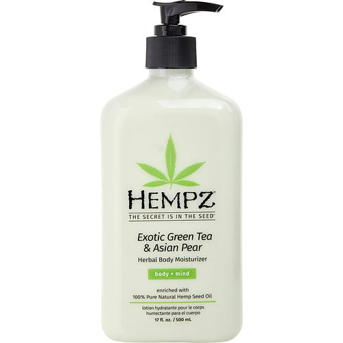 Hempz Hempz Exotic Green Tea & Asian Pear Herbal Body Moisturizer --500Ml/17Oz