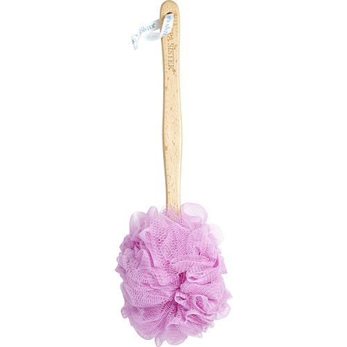 Spa Accessoriesspa Accessoriesnet Sponge Stick (Beech Wood) - Pink -