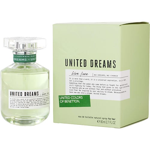 Benettonbenetton United Dreams Live Freeedt Spray 2.7 Oz