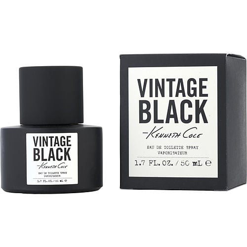 Kenneth Cole Vintage Black Edt Spray 1.7 Oz For Men