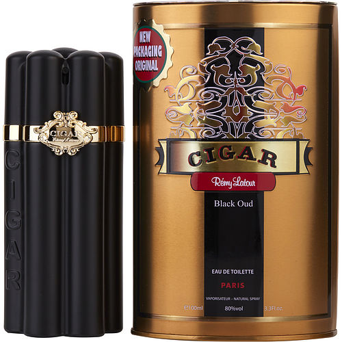 Remy Latour Cigar Black Oud Edt Spray 3.3 Oz